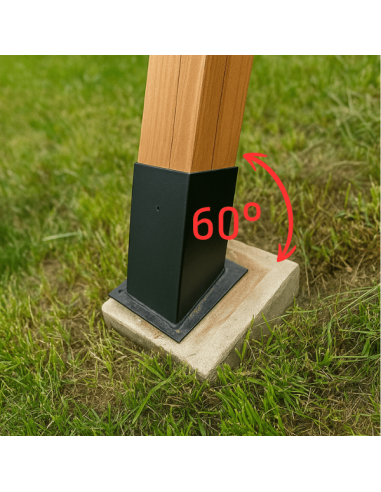 Zestaw do montażu huśtawki ogrodowej – komplet akcesoriów