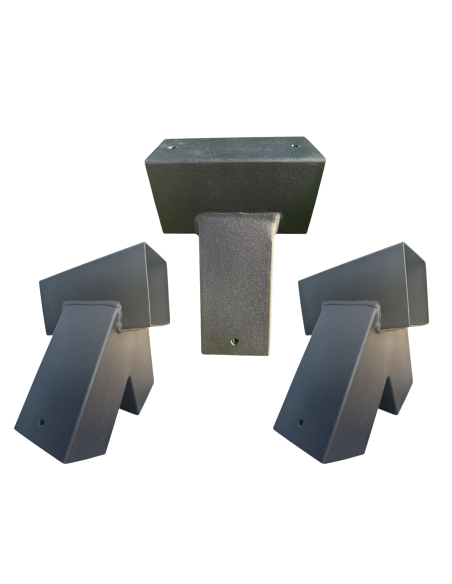 3x Łącznik do kantówki 100x100 mm – do huśtawki ogrodowej