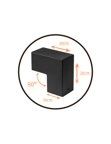 Łącznik do pergoli 100x100 mm – do pergoli ogrodowej